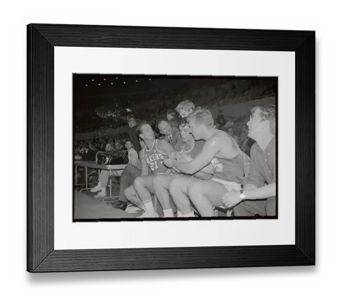Framed Print : Pat Boone Signing Autographs