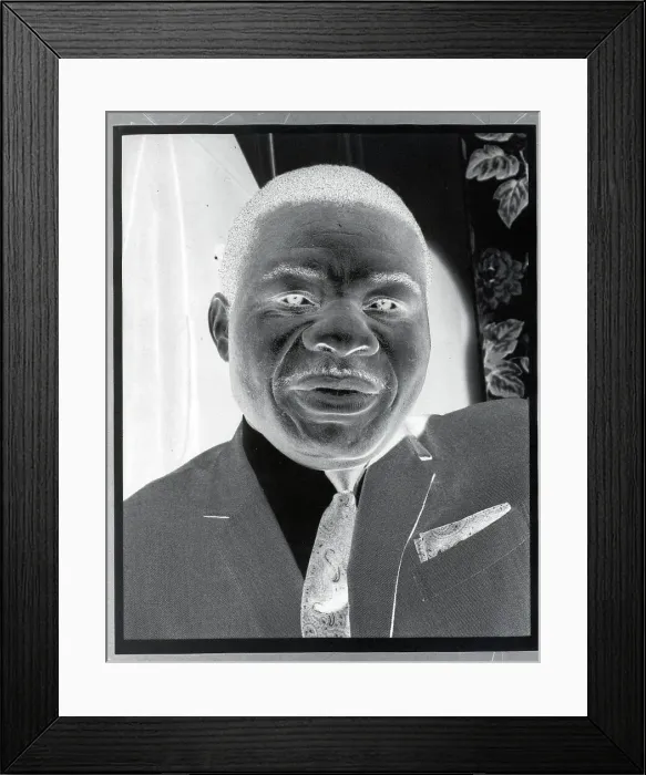 Framed Print : President Khow Amihiya of Ghana