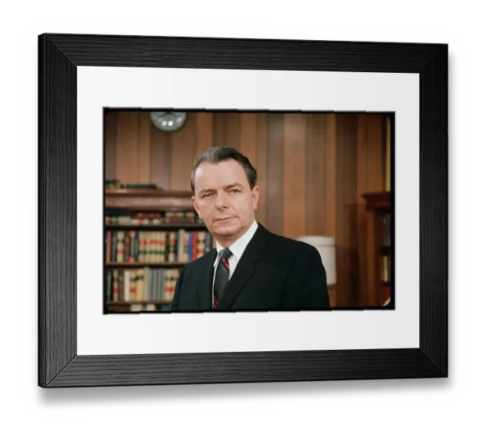 Framed Print : Portrait of Robert Byrd Framed Print : Portrait of Robert Byrd