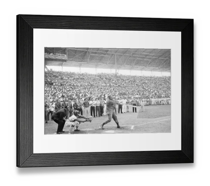 Framed Print : Castro Batting In Baseball Game Framed Print : Castro Batting In Baseball Game