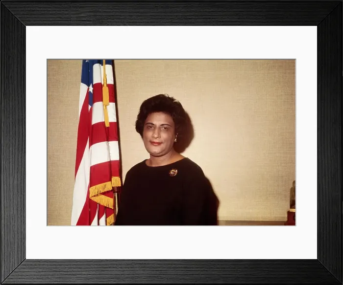 Framed Print : Portrait of Mrs. Constance Baker Motley Framed Print : Portrait of Mrs. Constance Baker Motley