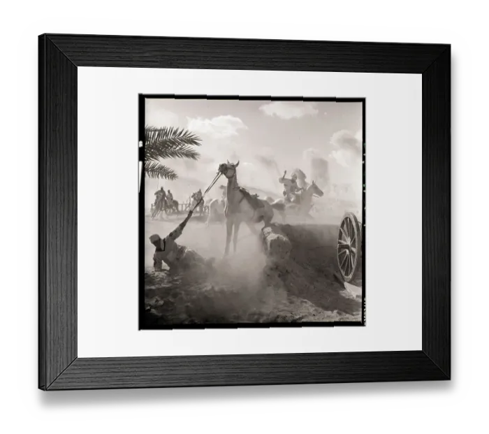 Framed Print : Battle Scene from Khartoum Framed Print : Battle Scene from Khartoum