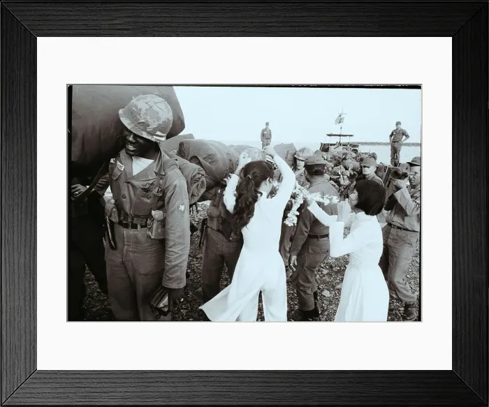 Framed Print : Soldiers Arriving In South Vietnam Framed Print : Soldiers Arriving In South Vietnam