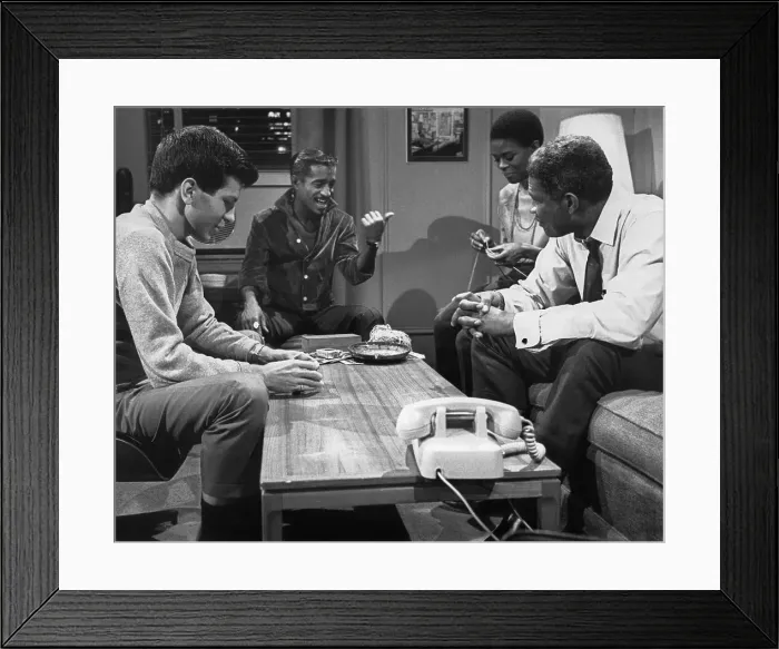 Framed Print : Stars on the Set of A Man Named Adam Framed Print : Stars on the Set of A Man Named Adam