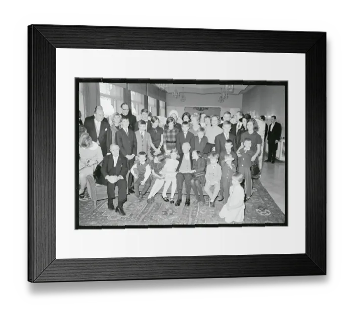 Framed Print : Konrad Adenauer with His Family Framed Print : Konrad Adenauer with His Family