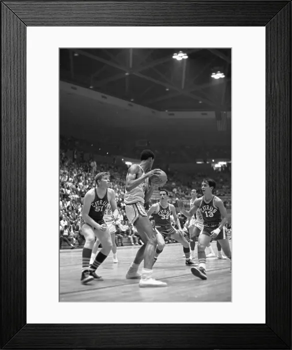 Framed Print : Lew Alcindor Playing UCLA Basketball Framed Print : Lew Alcindor Playing UCLA Basketball