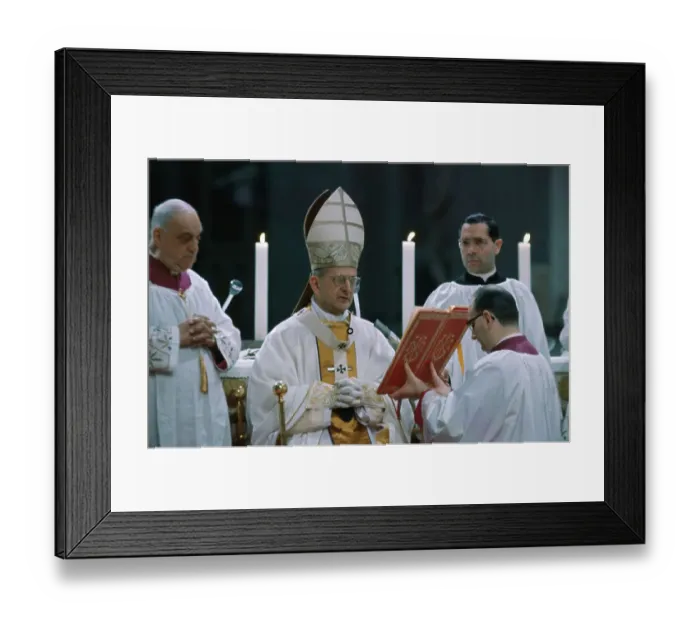 Framed Print : Portrait of Pope Paul VI