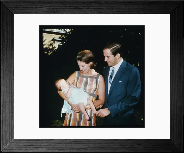 Framed Print : King Constantine with Family Framed Print : King Constantine with Family