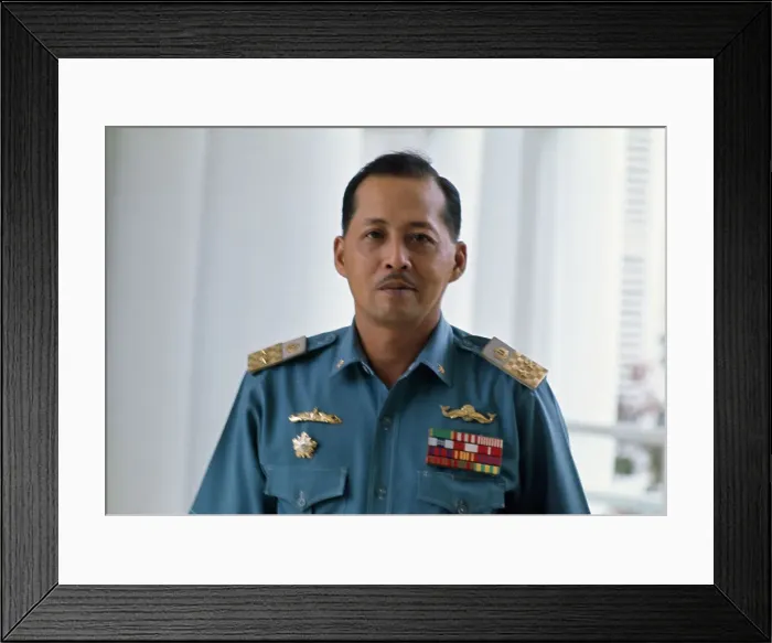 Framed Print : Rear Admiral Muljadi
