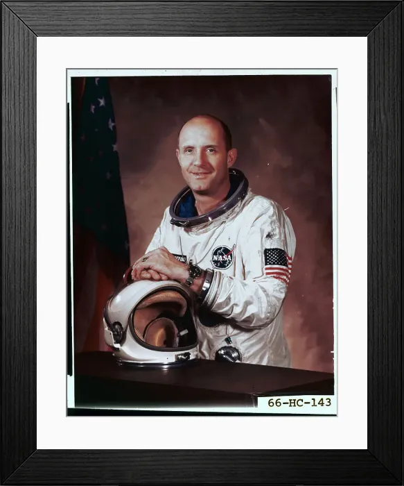 Framed Print : Portrait of Astronaut Thomas P Stafford Framed Print : Portrait of Astronaut Thomas P Stafford