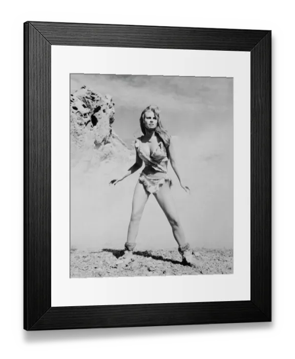 Framed Print : Raquel Welch in One Million Years B.C Framed Print : Raquel Welch in One Million Years B.C