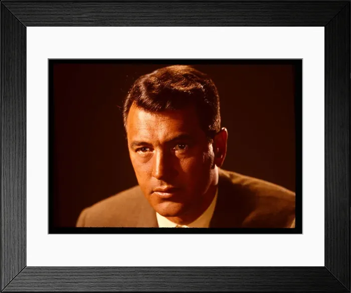 Framed Print : Portrait of Rock Hudson Framed Print : Portrait of Rock Hudson