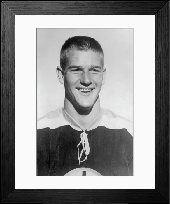 Framed Print : Ice Hockey Player Bobby Orr in Uniform Framed Print : Ice Hockey Player Bobby Orr in Uniform