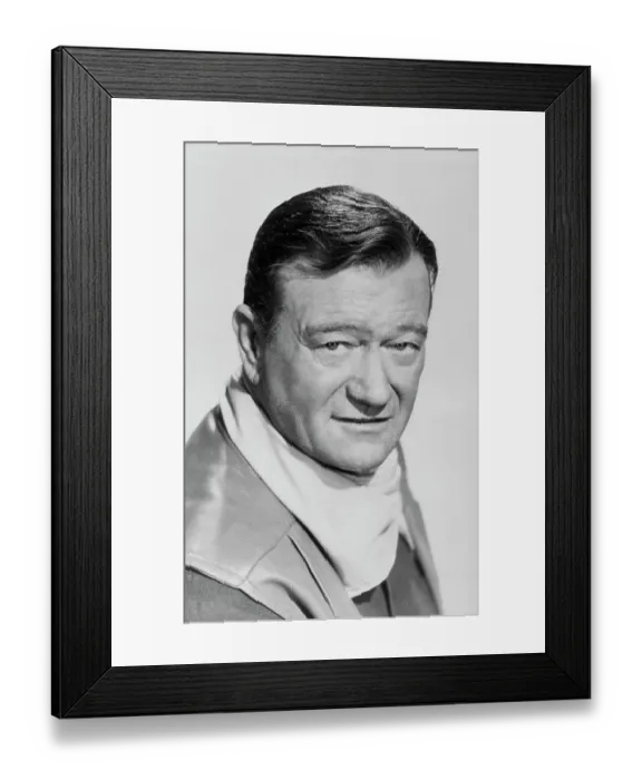 Framed Print : Actor John Wayne