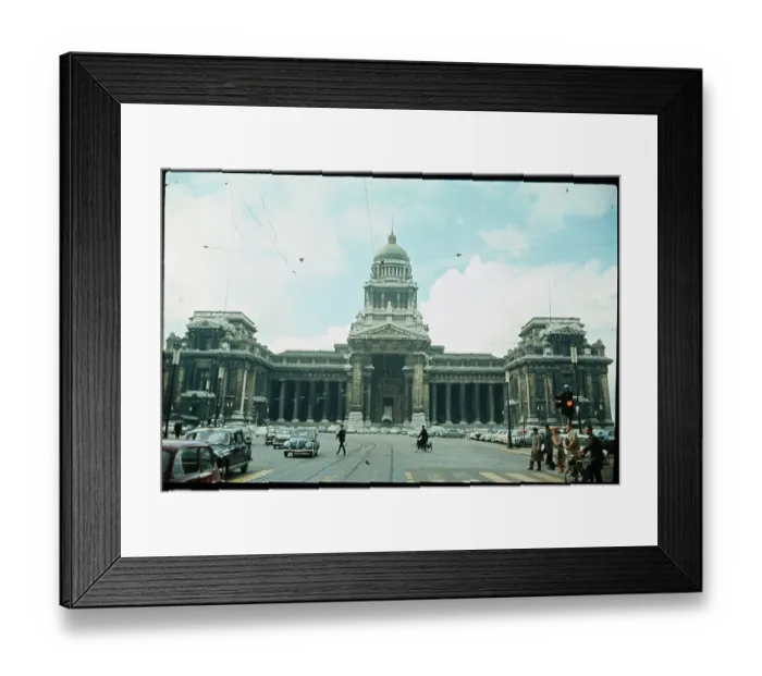 Framed Print : View of Palace of Justice Framed Print : View of Palace of Justice