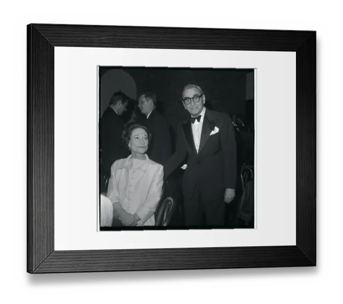 Framed Print : Duchess of Windsor and Irving Berlin at Party Framed Print : Duchess of Windsor and Irving Berlin at Party