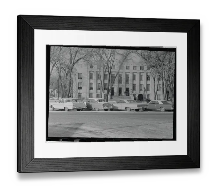 Framed Print : Exterior View of Court House Framed Print : Exterior View of Court House