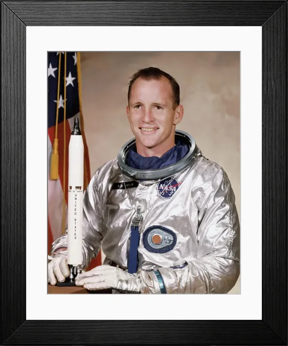 Framed Print : Portrait of Astronaut Edward H White III