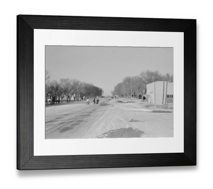 Framed Print : Street Leading to Clutter Home Framed Print : Street Leading to Clutter Home