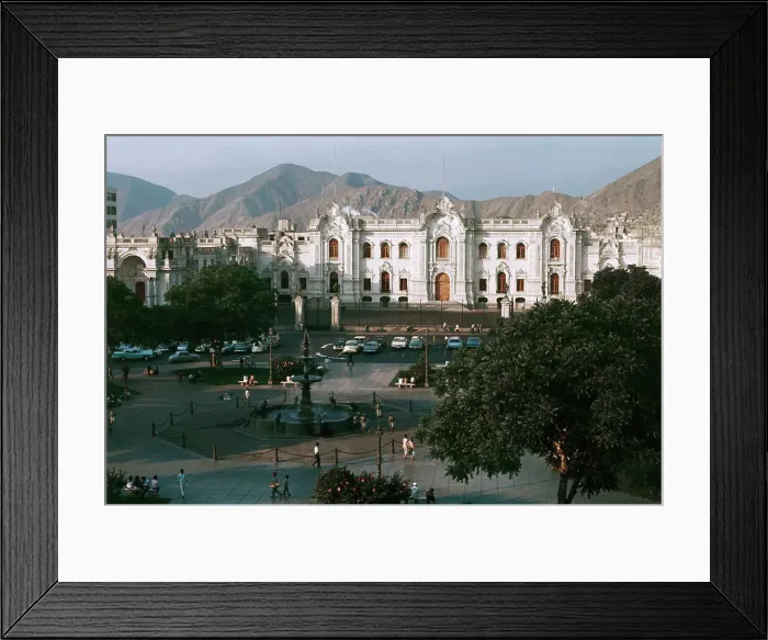 Framed Print : The Plaza de Arms Framed Print : The Plaza de Arms