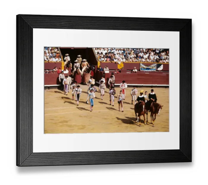 Framed Print : Bullfighters Entering Ring Framed Print : Bullfighters Entering Ring