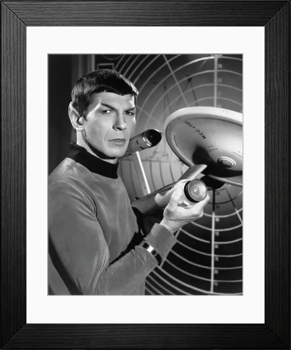 Framed Print : Leonard Nimoy as Mr. Spock Framed Print : Leonard Nimoy as Mr. Spock
