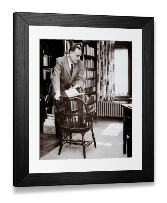 Framed Print : Canadian Philosopher Marshall McLuhan Framed Print : Canadian Philosopher Marshall McLuhan