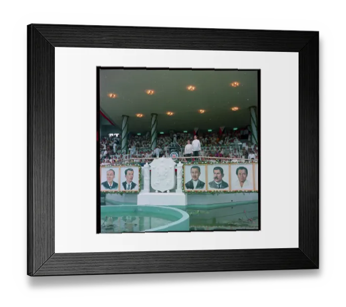 Framed Print : President of Philippines Ferdinand Marcos at Inauguration Ceremonies Framed Print : President of Philippines Ferdinand Marcos at Inauguration Ceremonies