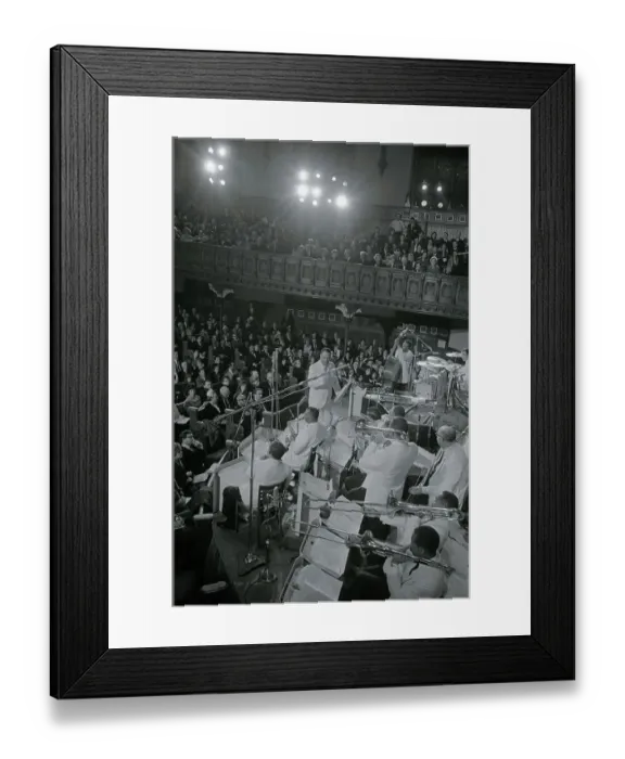 Framed Print : Large Crowd at Duke Ellington Concert Framed Print : Large Crowd at Duke Ellington Concert