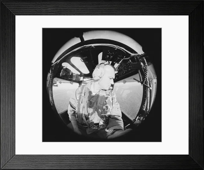 Framed Print : Captain Scanning Delta for Vietcong Framed Print : Captain Scanning Delta for Vietcong