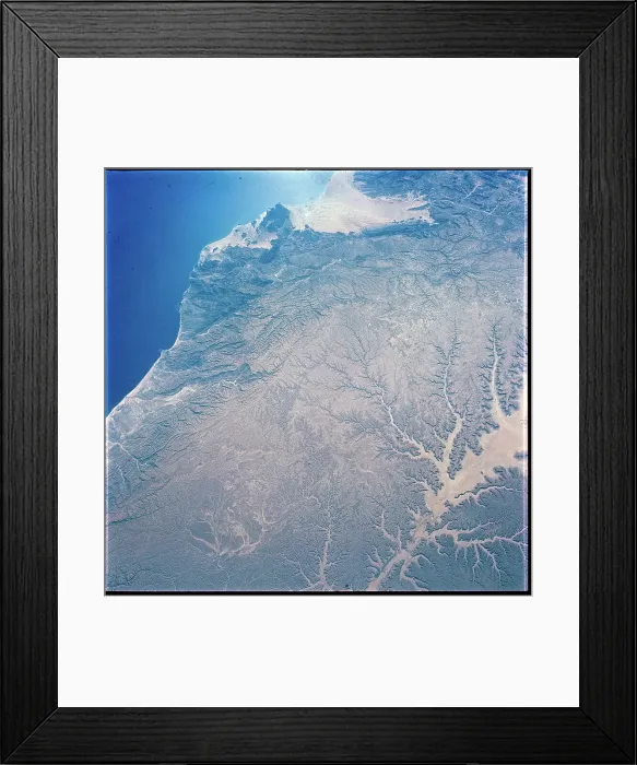 Framed Print : Aerial View of Plateau and Shorelines Framed Print : Aerial View of Plateau and Shorelines