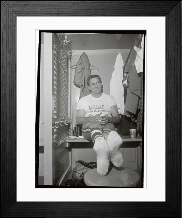 Framed Print : Portrait of Don Meredith Framed Print : Portrait of Don Meredith