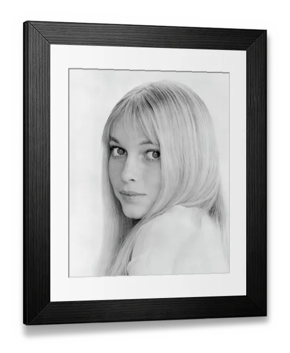 Framed Print : Actress Mia Farrow Framed Print : Actress Mia Farrow