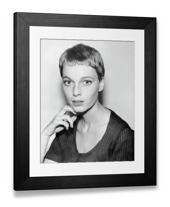 Framed Print : Mia Farrow Framed Print : Mia Farrow