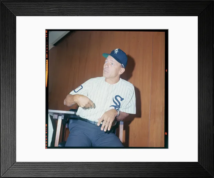 Framed Print : Portrait of Eddie Stanky
