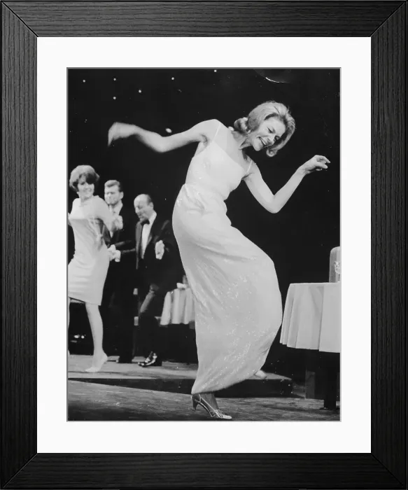 Framed Print : Lauren Bacall Performing a Solo Dance Framed Print : Lauren Bacall Performing a Solo Dance