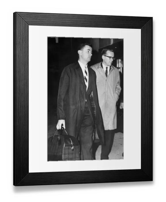 Framed Print : Rev. Clark Olson and Rev. Olaf Miller Framed Print : Rev. Clark Olson and Rev. Olaf Miller