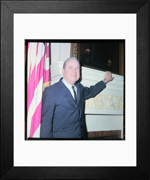 Framed Print : Portrait of James A. Rhodes Framed Print : Portrait of James A. Rhodes