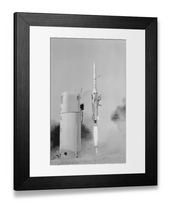 Framed Print : French Satellite Launching Framed Print : French Satellite Launching