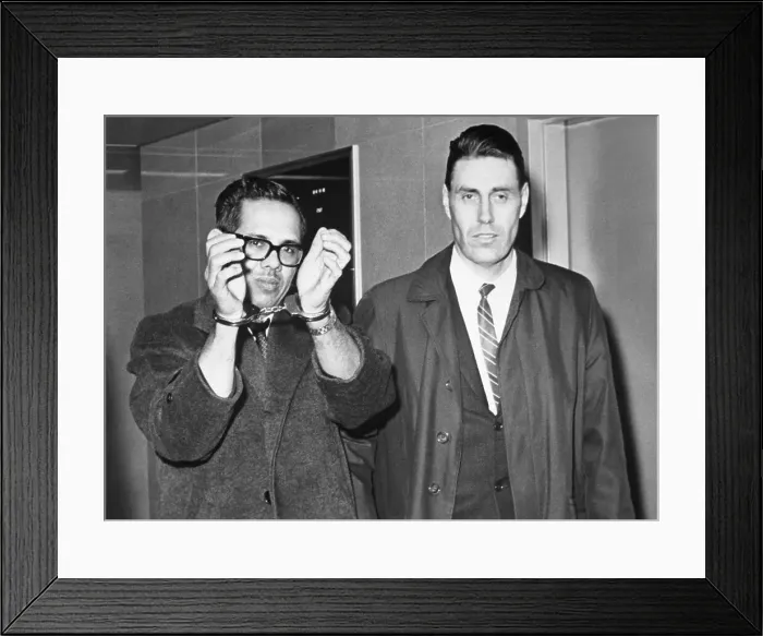 Framed Print : Dr. Orlando Bosch in F.B.I. Custody Framed Print : Dr. Orlando Bosch in F.B.I. Custody
