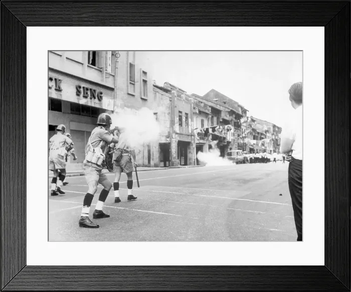 Framed Print : Police in Riot Gear Framed Print : Police in Riot Gear