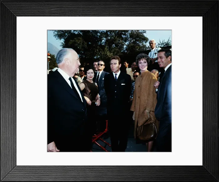 Framed Print : Julie Andrews, Paul Newman, Alfred Hitchcock, and Others Framed Print : Julie Andrews, Paul Newman, Alfred Hitchcock, and Others