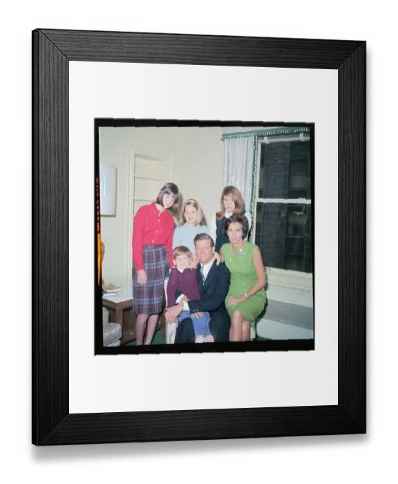 Framed Print : John Lindsay and Family Framed Print : John Lindsay and Family