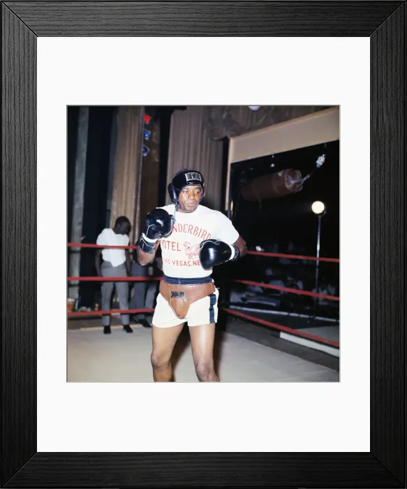 Framed Print : Floyd Patterson Dressed in Boxing Gear Framed Print : Floyd Patterson Dressed in Boxing Gear