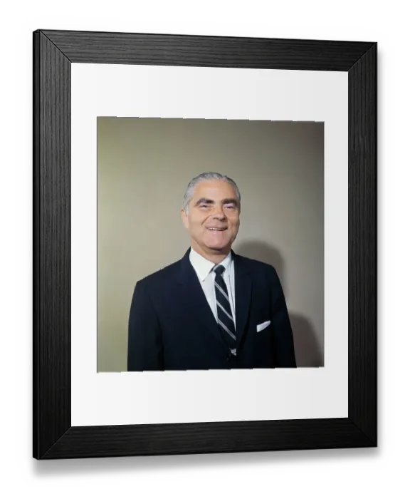 Framed Print : Abraham D. Beame Framed Print : Abraham D. Beame