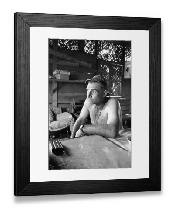 Framed Print : Major Charles A. Beckwith Framed Print : Major Charles A. Beckwith