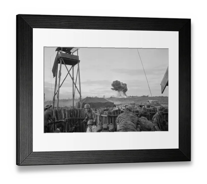 Framed Print : American Planes Bombing Framed Print : American Planes Bombing