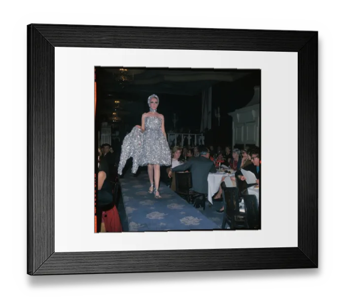Framed Print : Models on Runway at Prestige Awards from France Framed Print : Models on Runway at Prestige Awards from France