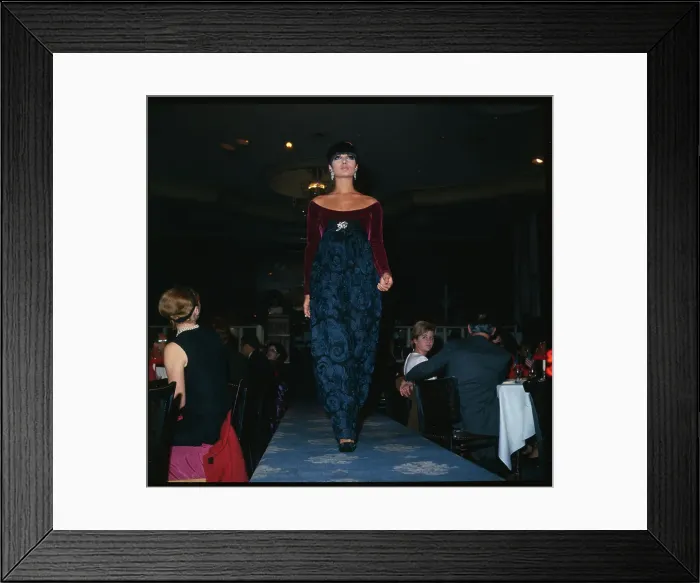 Framed Print : Models on Runway at Prestige Awards from France Framed Print : Models on Runway at Prestige Awards from France