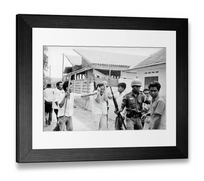 Framed Print : Chinese Student Being Harassed by Indonesians Framed Print : Chinese Student Being Harassed by Indonesians